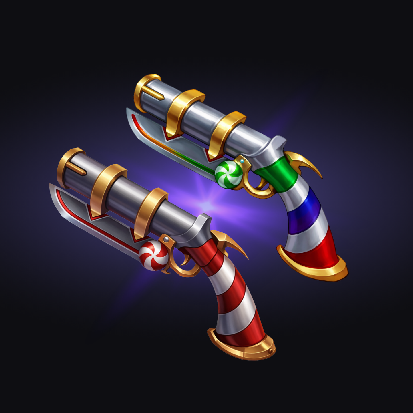 Chroma Swirly Gun Set