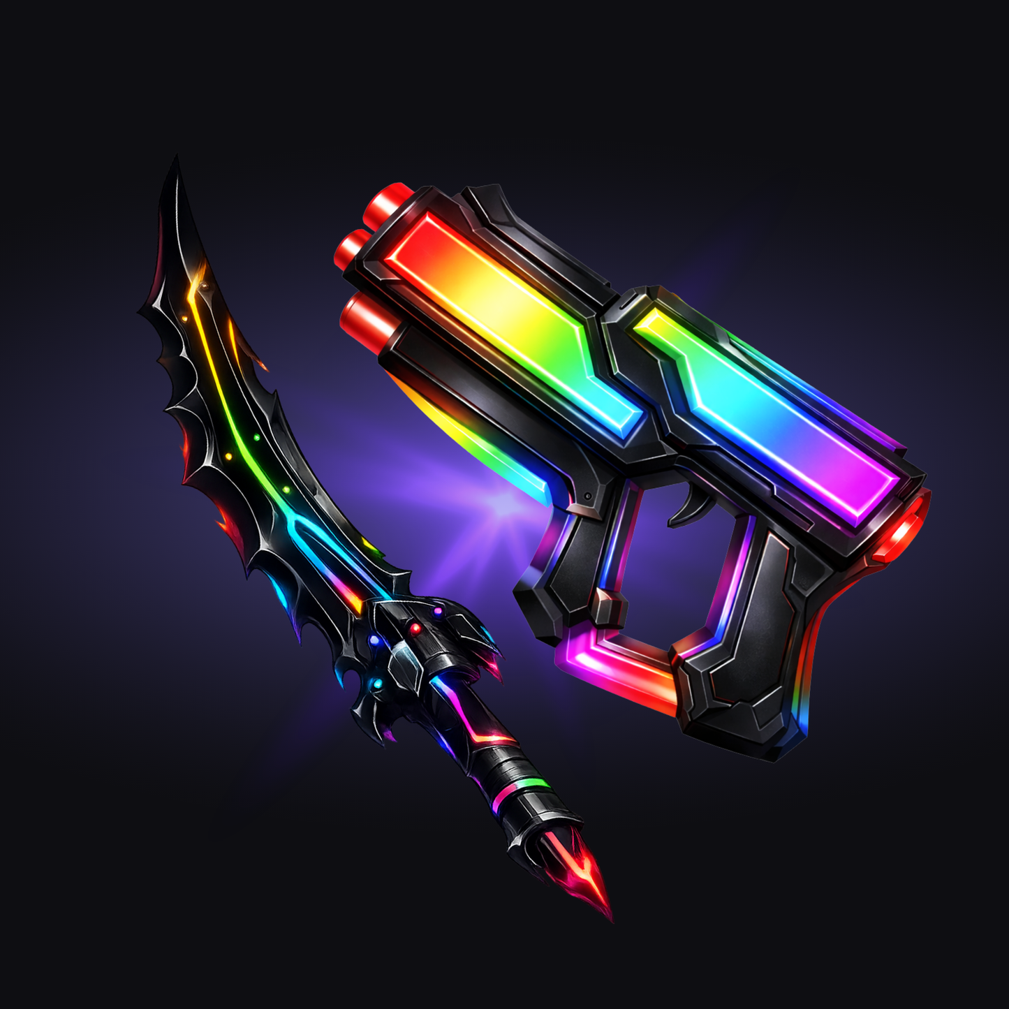 Chroma Slasher & Laser Set